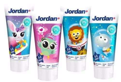 Jordan gyermek fogkrém 0-5 évesek számára 50 ml - Bio és natúr kozmetikumok