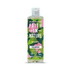 Faith in nature vadrózsa sampon 400 ml - Bio és natúr kozmetikumok
