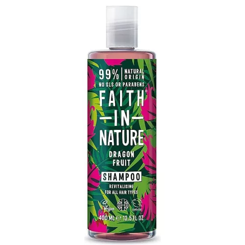 Faith In nature sampon sárkánygümölcs 400 ml - Bio és natúr kozmetikumok