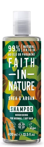 Faith in Nature Sampon Sheavaj argánolaj 400ml - 