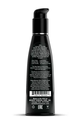 Wicked Aqua - vízbázisú síkosító (120 ml) - Bio és natúr intim termékek