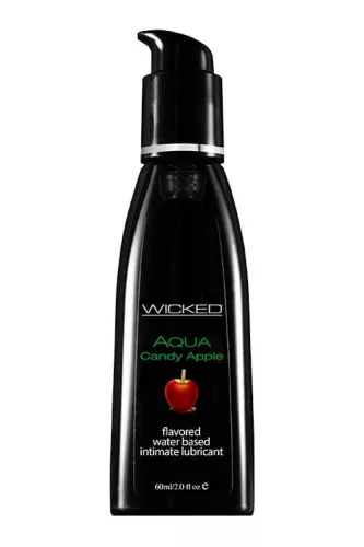 Wicked Candy Apple - cukrozott alma ízű vízbázisú síkosító (60 ml) - Bio és natúr intim termékek