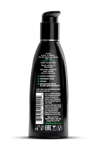 Wicked Candy Apple - cukrozott alma ízű vízbázisú síkosító (60 ml) - Bio és natúr intim termékek