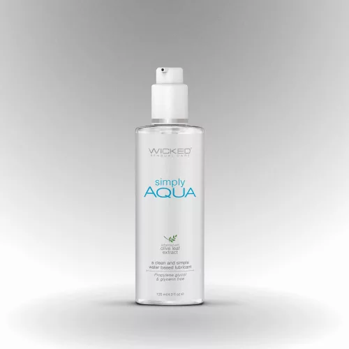 Wicked Simple Aqua - 100% vegán síkosító (120 ml) - Bio és natúr intim termékek