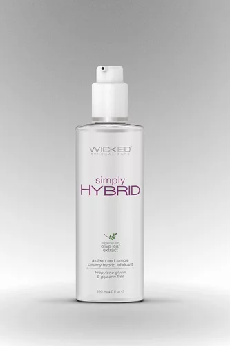 Wicked Simply Hybrid - vegyesbázisú síkosító (120 ml) - Bio és natúr intim termékek