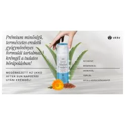   UKKO AfterSun Comfort+ 150ml napozás utáni krémgél, Panthenol Komplex
