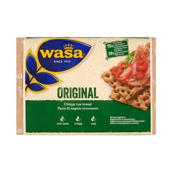Wasa hagyományos original ropogós kenyér 275 g