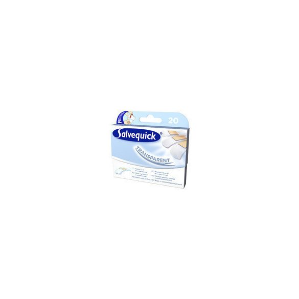Salvequick sebtapasz transparent 20 db