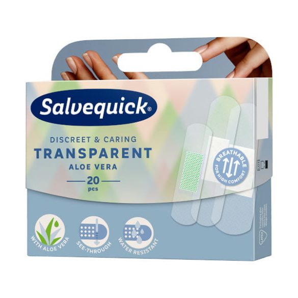 Salvequick Aloe Vera Átlátszó Tapasz 20Db