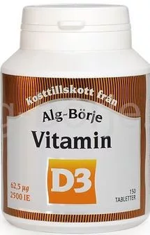 Alg-Börje vitamin d3 150 db - Bio és natúr étrendkiegészítők