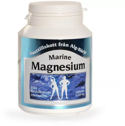 Alg-Börje marine magnesium tabletta 150 db - Bio és natúr étrendkiegészítők