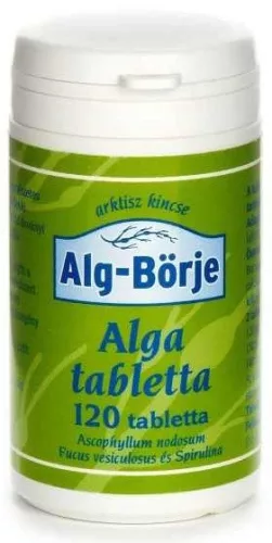 Alg-Börje alga tabletta 120 db - Bio és natúr étrendkiegészítők