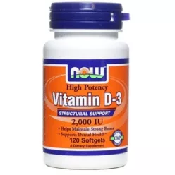 Now d3 vitamin kapszula 2000 iu 120 db - Bio és natúr étrendkiegészítők