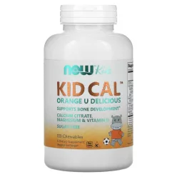 Now Kid-Cal Rágótabletta 100Db - 