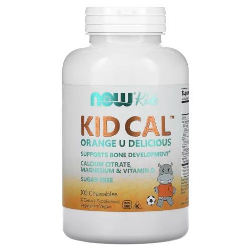 Now Kid-Cal Rágótabletta 100Db - 