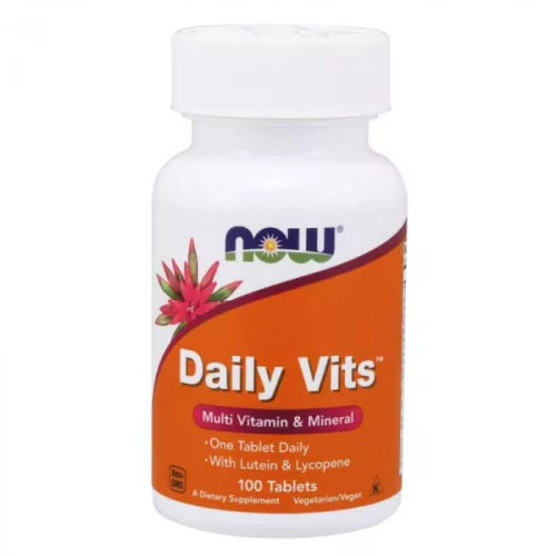 NOW DAILY VITS MULTIVITAMIN TABLETTA - Bio és natúr étrendkiegészítők