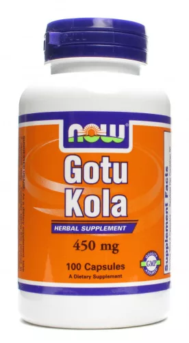 Now Gotu Kola Kapszula 100 db - Bio és natúr étrendkiegészítők