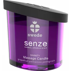 Swede Senze Isteni - masszázsgyertya - grapefruit (50ml) - Bio és natúr intim termékek