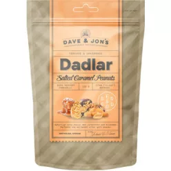   Dave & Jon's dates salted caramel peanut mag nélküli ízesített datolya sós karamell ízben, hozzáadott cukor nélkül 125 g