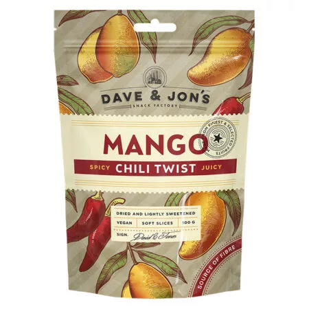 Dave & Jon's szárított mangó chilivel 100 g