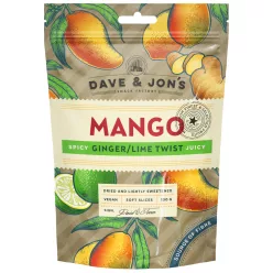 Dave & Jon's mango gyömbér lime twist 100 g – Aszalvány