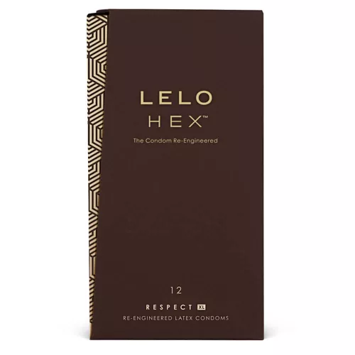 LELO Hex Respect XL - luxus óvszer (12 db) - Bio és natúr intim termékek