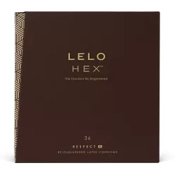 LELO Hex Respect XL - luxus óvszer (36 db) - Bio és natúr intim termékek