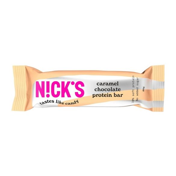 Nicks protein szelet caramel chocolate 50 g