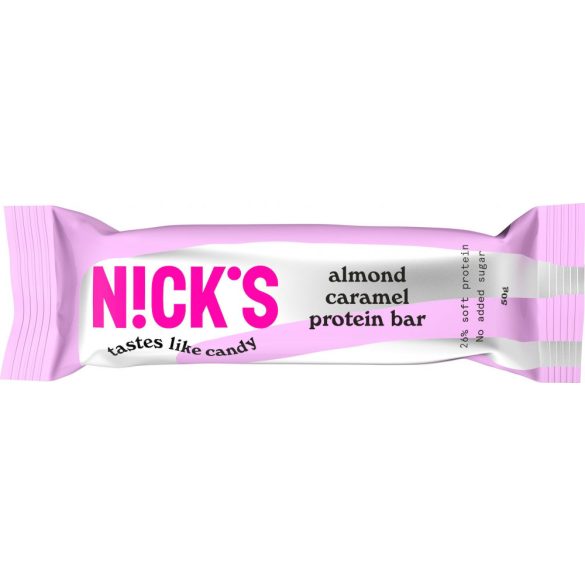 Nicks protein szelet almond caramel 50 g