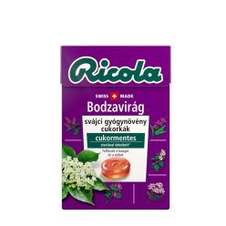 Ricola cukorka bodzavirág 40 g