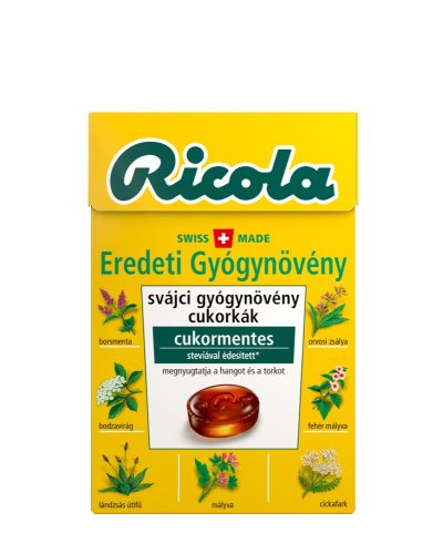 Ricola cukorka original herbs 40 g