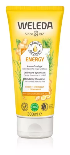 Weleda Bio Tusfürdő Energy /W139/ 200 ml - Bio és natúr kozmetikumok