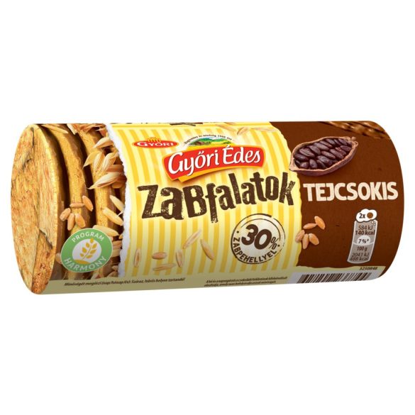 Győri Édes zabfalatok csokis 215 g