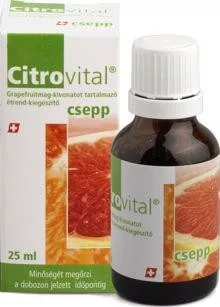 Citrovital csepp 25 ml - Bio és natúr étrendkiegészítők