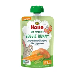 Holle Bio Veggie Bunny-s.répa,édesburg. borsó 100g - 
