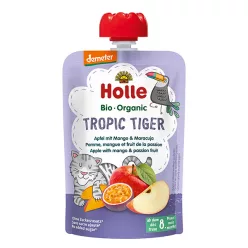 Holle Bio Tropic Tiger -alma,mangó, maracuja 100g - 