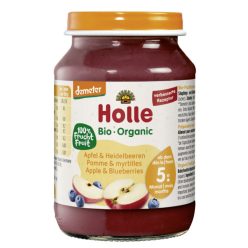 Holle bio bébiétel alma-feketeáfonya 190 g