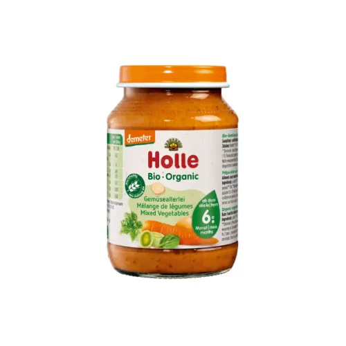 Holle Bio Vegyeszöldség Demeter 190g – Új termékek