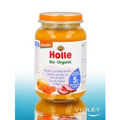 Holle bio bébiétel sárgarépa-burgonya marhahússal 190 g