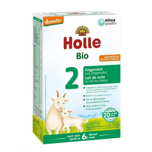 Holle Bio Kecsketej alapú 2-es csecsemőtápszer400g - 