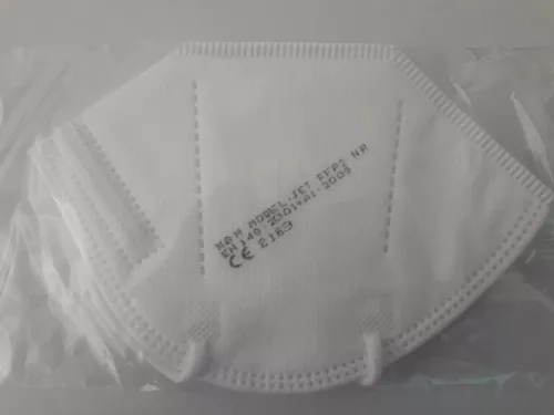 FFP2 szelep nélküli szájmaszk (egyesével csomagolva) 1 db - Bio és natúr kozmetikumok