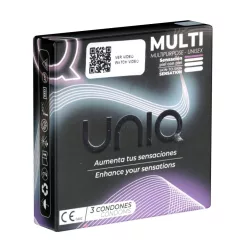 Uniq - latexmentes óvszer (3db) – Különleges óvszer