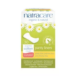 Natracare bio tisztasági betét ívelt 30 db - Bio és natúr kozmetikumok