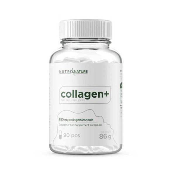 Nutri Nature Collagen+ 90db kapszula marha kollagén kapszula