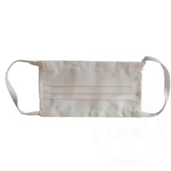 Szájmaszk, mosható, fertőtleníthető, fehér női - Bio és natúr kozmetikumok