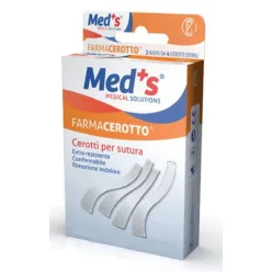 MED'S FARMACEROTTO Hypoallergén sebösszehúzó tapasz 1doboz - Bio és natúr kozmetikumok