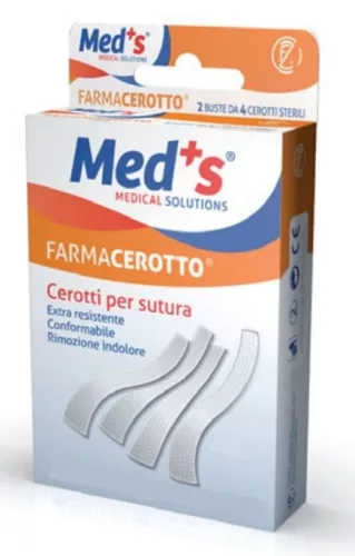 MED'S FARMACEROTTO Hypoallergén sebösszehúzó tapasz 1doboz - Bio és natúr kozmetikumok