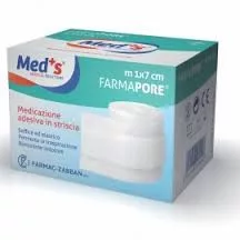 MED'S FARMAPORE vágható nem szőtt hypoallergén sebtapasz Kiszerelés: 1m x 4cm 1db - Bio és natúr kozmetikumok
