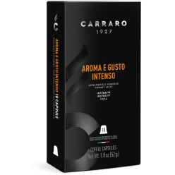   Carraro aroma e gusto intenso premium kávékapszula nespresso kompatibilis 10 db