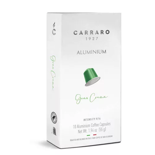 Carraro gran crema kávékapszula nespresso kompatibilis 10 db
